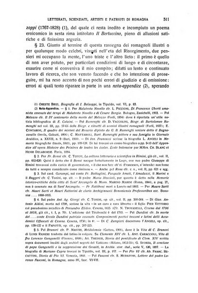 La Romagna rivista mensile di storia e di lettere diretta da Gaetano Gasperoni e da Luigi Orsini