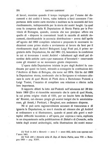 La Romagna rivista mensile di storia e di lettere diretta da Gaetano Gasperoni e da Luigi Orsini