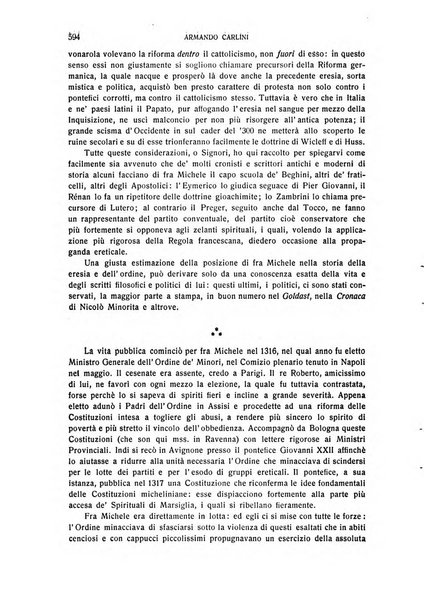 La Romagna rivista mensile di storia e di lettere diretta da Gaetano Gasperoni e da Luigi Orsini