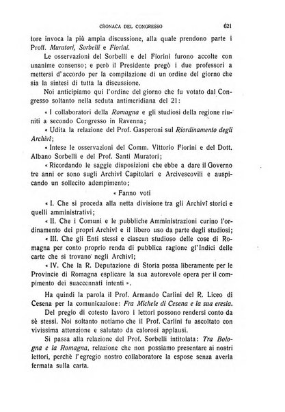 La Romagna rivista mensile di storia e di lettere diretta da Gaetano Gasperoni e da Luigi Orsini