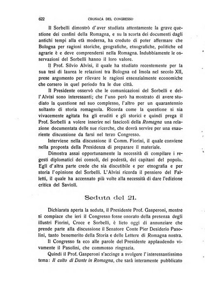 La Romagna rivista mensile di storia e di lettere diretta da Gaetano Gasperoni e da Luigi Orsini