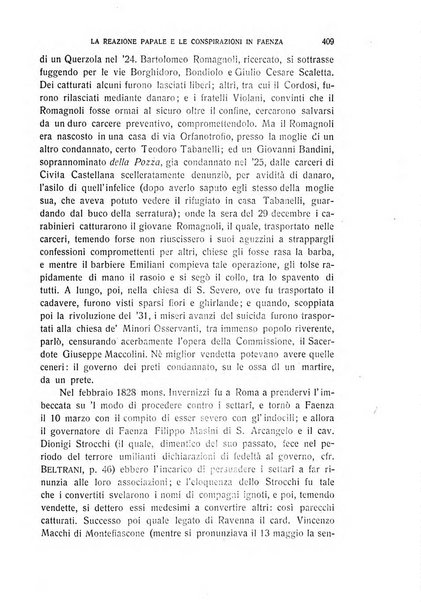 La Romagna rivista mensile di storia e di lettere diretta da Gaetano Gasperoni e da Luigi Orsini