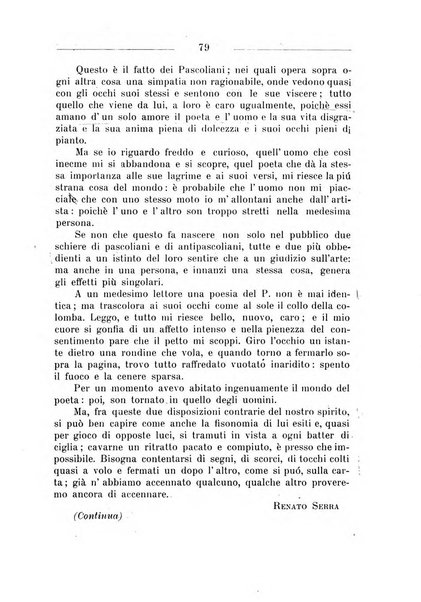 La Romagna rivista mensile di storia e di lettere diretta da Gaetano Gasperoni e da Luigi Orsini