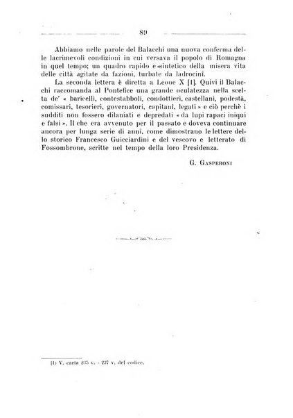 La Romagna rivista mensile di storia e di lettere diretta da Gaetano Gasperoni e da Luigi Orsini