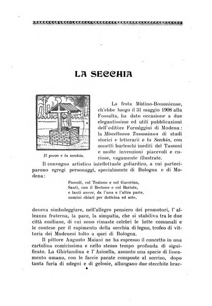 La Romagna rivista mensile di storia e di lettere diretta da Gaetano Gasperoni e da Luigi Orsini