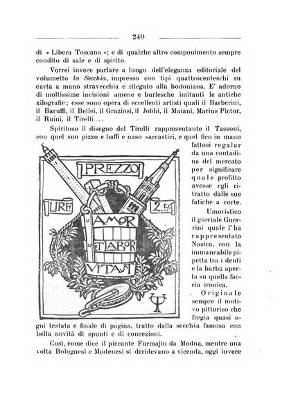 La Romagna rivista mensile di storia e di lettere diretta da Gaetano Gasperoni e da Luigi Orsini