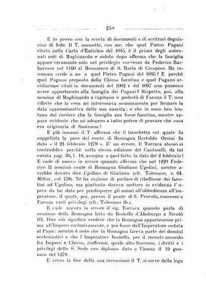 La Romagna rivista mensile di storia e di lettere diretta da Gaetano Gasperoni e da Luigi Orsini