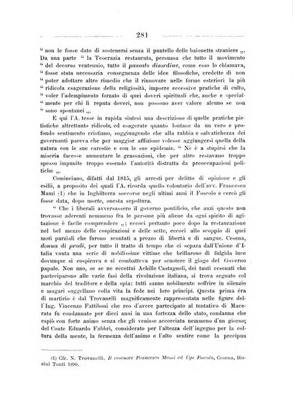 La Romagna rivista mensile di storia e di lettere diretta da Gaetano Gasperoni e da Luigi Orsini