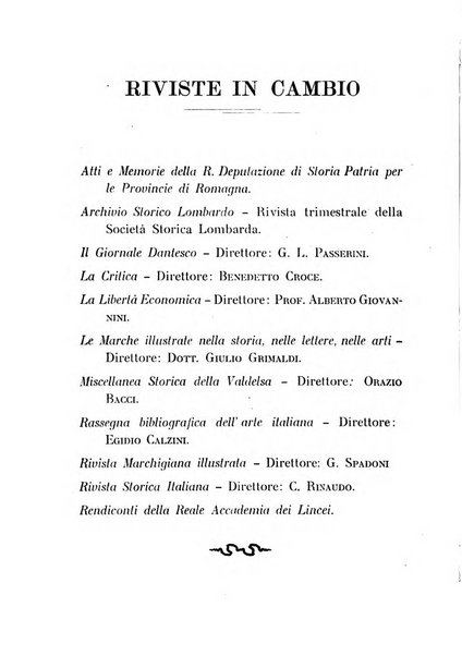 La Romagna rivista mensile di storia e di lettere diretta da Gaetano Gasperoni e da Luigi Orsini