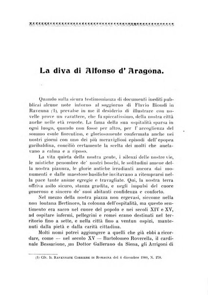 La Romagna rivista mensile di storia e di lettere diretta da Gaetano Gasperoni e da Luigi Orsini