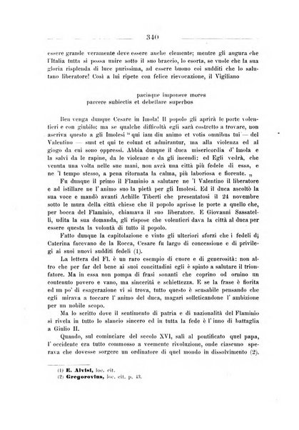 La Romagna rivista mensile di storia e di lettere diretta da Gaetano Gasperoni e da Luigi Orsini