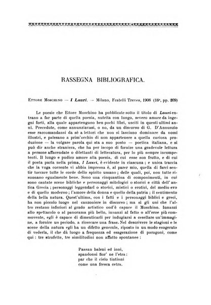 La Romagna rivista mensile di storia e di lettere diretta da Gaetano Gasperoni e da Luigi Orsini