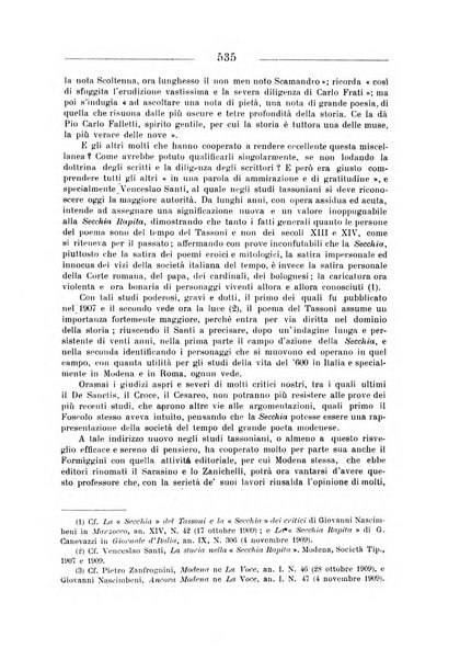 La Romagna rivista mensile di storia e di lettere diretta da Gaetano Gasperoni e da Luigi Orsini