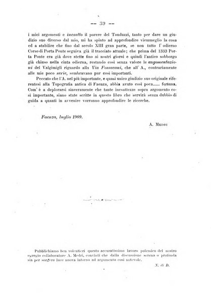 La Romagna rivista mensile di storia e di lettere diretta da Gaetano Gasperoni e da Luigi Orsini