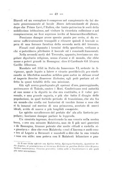 La Romagna rivista mensile di storia e di lettere diretta da Gaetano Gasperoni e da Luigi Orsini