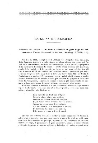 La Romagna rivista mensile di storia e di lettere diretta da Gaetano Gasperoni e da Luigi Orsini