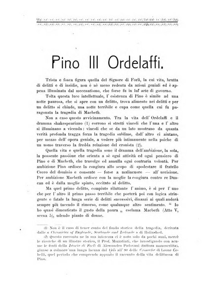 La Romagna rivista mensile di storia e di lettere diretta da Gaetano Gasperoni e da Luigi Orsini