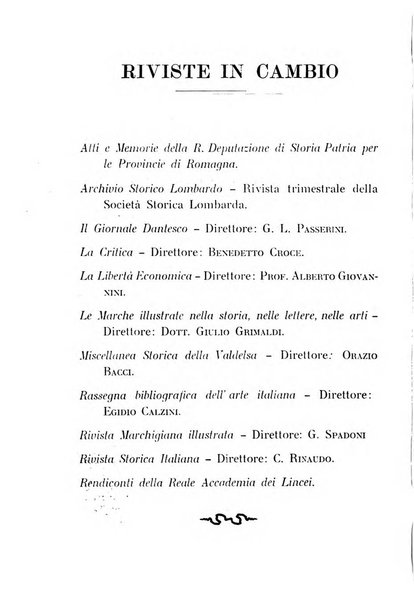 La Romagna rivista mensile di storia e di lettere diretta da Gaetano Gasperoni e da Luigi Orsini