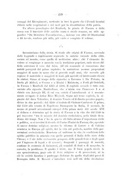 La Romagna rivista mensile di storia e di lettere diretta da Gaetano Gasperoni e da Luigi Orsini