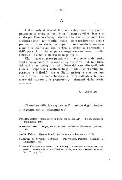 La Romagna rivista mensile di storia e di lettere diretta da Gaetano Gasperoni e da Luigi Orsini