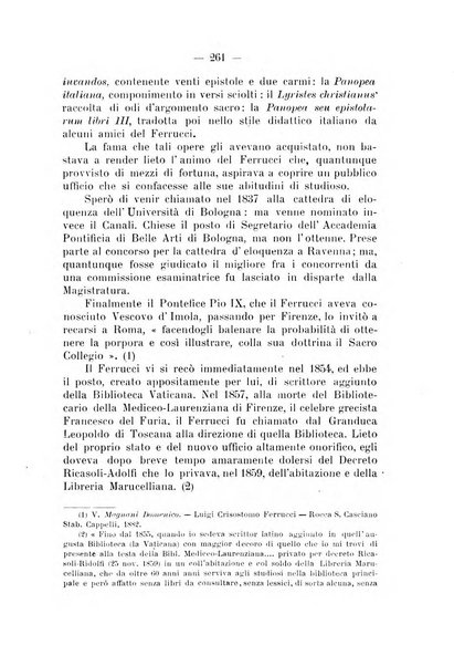 La Romagna rivista mensile di storia e di lettere diretta da Gaetano Gasperoni e da Luigi Orsini