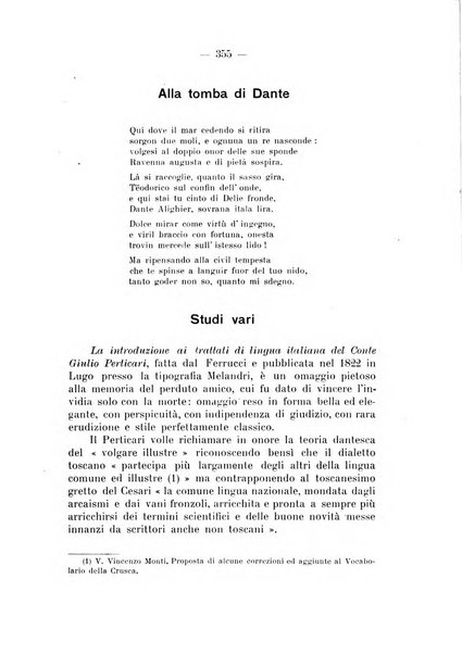 La Romagna rivista mensile di storia e di lettere diretta da Gaetano Gasperoni e da Luigi Orsini