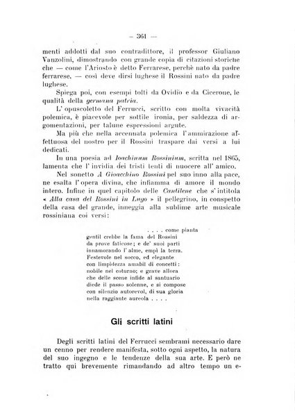 La Romagna rivista mensile di storia e di lettere diretta da Gaetano Gasperoni e da Luigi Orsini