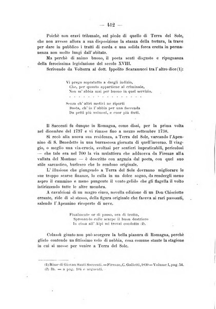 La Romagna rivista mensile di storia e di lettere diretta da Gaetano Gasperoni e da Luigi Orsini