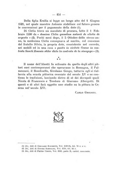 La Romagna rivista mensile di storia e di lettere diretta da Gaetano Gasperoni e da Luigi Orsini