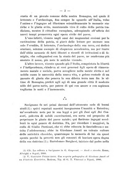 La Romagna rivista mensile di storia e di lettere diretta da Gaetano Gasperoni e da Luigi Orsini