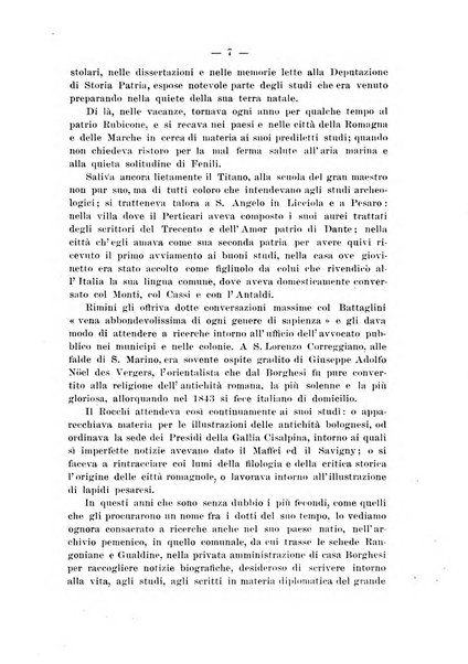 La Romagna rivista mensile di storia e di lettere diretta da Gaetano Gasperoni e da Luigi Orsini