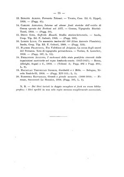 La Romagna rivista mensile di storia e di lettere diretta da Gaetano Gasperoni e da Luigi Orsini