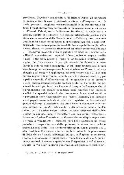 La Romagna rivista mensile di storia e di lettere diretta da Gaetano Gasperoni e da Luigi Orsini