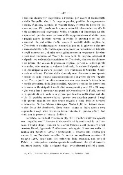 La Romagna rivista mensile di storia e di lettere diretta da Gaetano Gasperoni e da Luigi Orsini