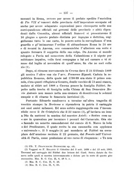 La Romagna rivista mensile di storia e di lettere diretta da Gaetano Gasperoni e da Luigi Orsini