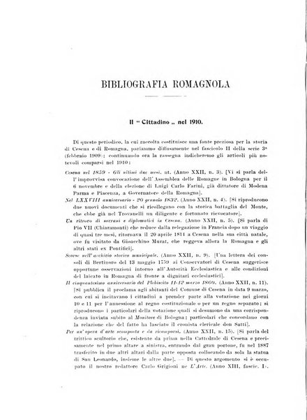 La Romagna rivista mensile di storia e di lettere diretta da Gaetano Gasperoni e da Luigi Orsini