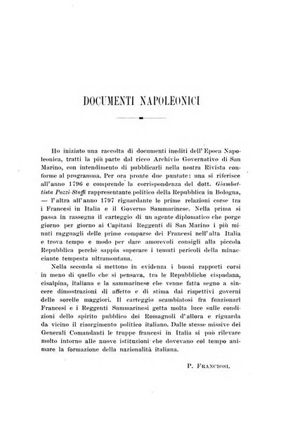 La Romagna rivista mensile di storia e di lettere diretta da Gaetano Gasperoni e da Luigi Orsini