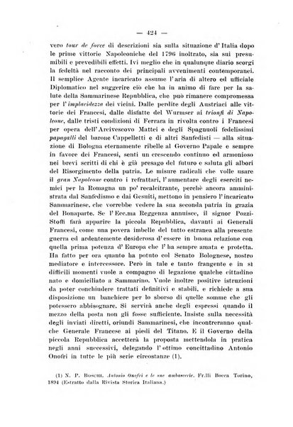 La Romagna rivista mensile di storia e di lettere diretta da Gaetano Gasperoni e da Luigi Orsini