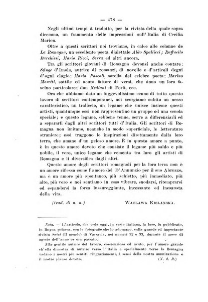 La Romagna rivista mensile di storia e di lettere diretta da Gaetano Gasperoni e da Luigi Orsini