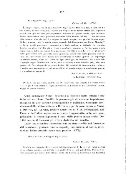 La Romagna rivista mensile di storia e di lettere diretta da Gaetano Gasperoni e da Luigi Orsini