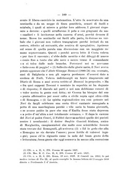 La Romagna rivista mensile di storia e di lettere diretta da Gaetano Gasperoni e da Luigi Orsini