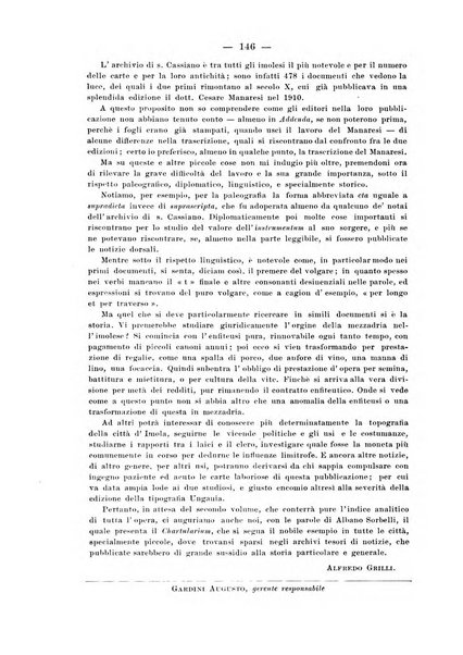 La Romagna rivista mensile di storia e di lettere diretta da Gaetano Gasperoni e da Luigi Orsini