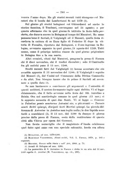 La Romagna rivista mensile di storia e di lettere diretta da Gaetano Gasperoni e da Luigi Orsini