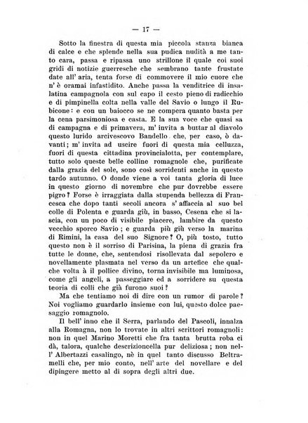 La Romagna rivista mensile di storia e di lettere diretta da Gaetano Gasperoni e da Luigi Orsini