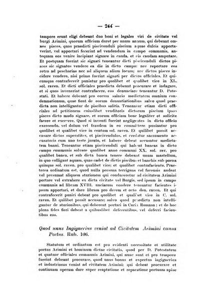 La Romagna rivista mensile di storia e di lettere diretta da Gaetano Gasperoni e da Luigi Orsini