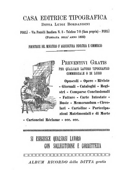 La Romagna rivista mensile di storia e di lettere diretta da Gaetano Gasperoni e da Luigi Orsini