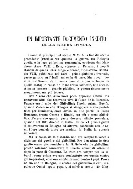 La Romagna rivista mensile di storia e di lettere diretta da Gaetano Gasperoni e da Luigi Orsini