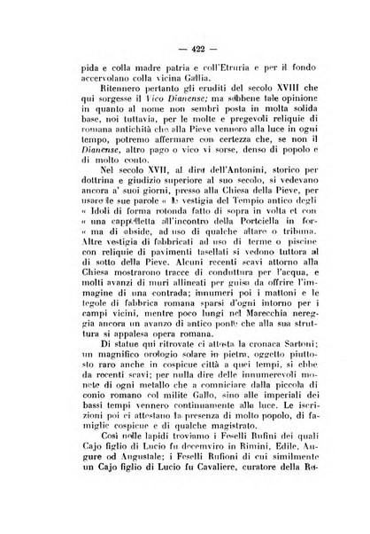 La Romagna rivista mensile di storia e di lettere diretta da Gaetano Gasperoni e da Luigi Orsini