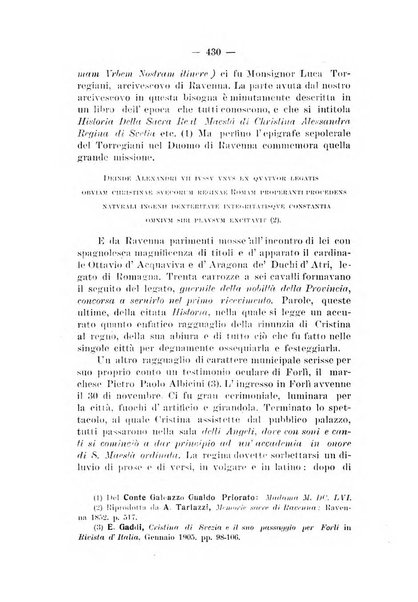 La Romagna rivista mensile di storia e di lettere diretta da Gaetano Gasperoni e da Luigi Orsini