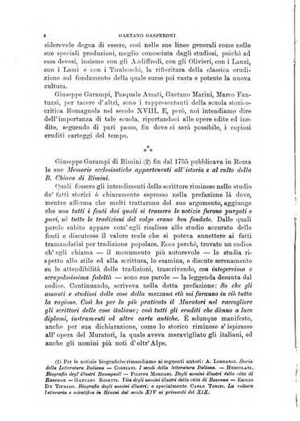 La Romagna rivista mensile di storia e di lettere diretta da Gaetano Gasperoni e da Luigi Orsini